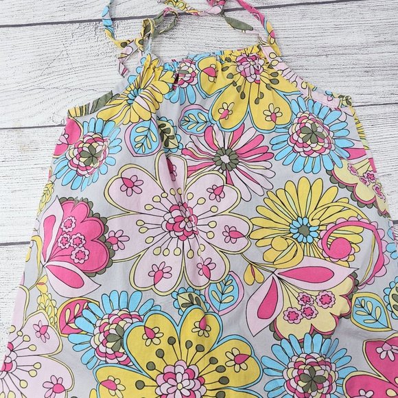 Hanna Anderssen Girls 2T Colorful Ribbon Accented Floral Dress &‎ Bummie - Picture 6 of 6